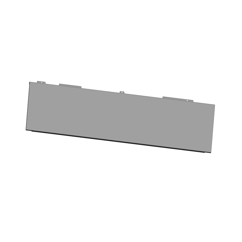 Industrial train component featuring a ribbed layout for steady support.